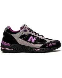New Balance - X Stray Rats 991 Low-Top Sneakers - Lyst