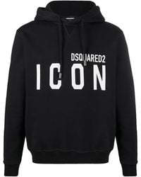 DSquared² - Icon Hoodie - Lyst