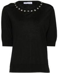 Dice Kayek - Top De Lana Con Lentejuelas - Lyst