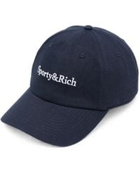 Sporty & Rich - Casquette À Logo Brodé - Lyst