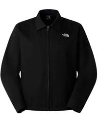 The North Face - Twill Collared Jacket - Lyst