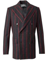 Vivienne Westwood - Captain Pinstriped Double-Breasted Jacket - Lyst