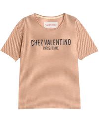【関税＆送料込み】Striped Chez Valentino Garavani T-Shirt p25_valentino-garavani_p25-