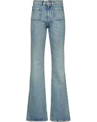 Miu Miu Jeans svasati Jane - Blu