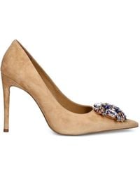Jeffrey Campbell - Maritsa Crystal-Embellished Pointed-Toe Pumps - Lyst