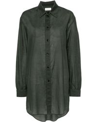 Lemaire - Long-Sleeve Cotton Shirt - Lyst