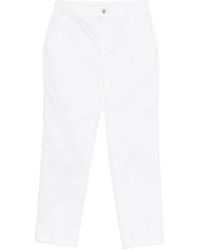 Liu Jo - Logo-Patch Trousers - Lyst