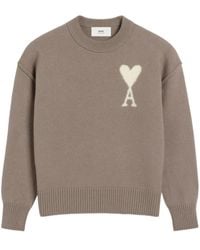 Ami Paris - Ami De Coeur Sweater - Lyst