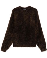 Mugler - Fluffy Crew-Neck Sweater - Lyst