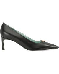 Sergio Rossi - Surge Logo-Plaque Pumps - Lyst
