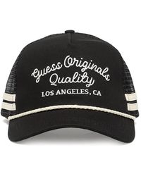 Guess - Baseballkappe Mit Stickerei - Lyst