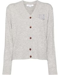 Maison Kitsuné - Vest Met Geborduurde Vossenkop - Lyst