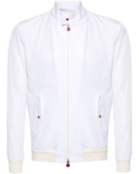 Kiton - Lightweight Jacket With Stand-Up Collar - Lyst