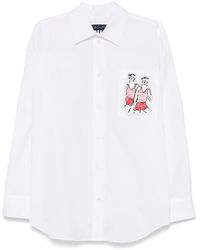 MSGM - X Luke Edward Hall 'sailoers In Love' シャツ - Lyst