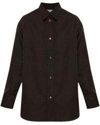 Studio Nicholson - Long-Sleeve Button-Down Shirt - Lyst