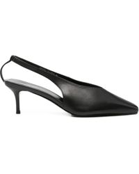 SERGIO MORETTI FIRENZE - Pointed-Toe Slingback Pumps - Lyst