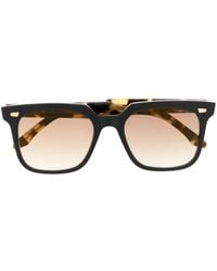 Cutler and Gross - Tortoiseshell-print Sunglasses - Lyst