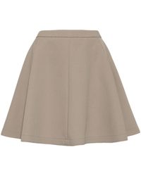 Ami Paris - High-waisted Godet Skirt - Lyst