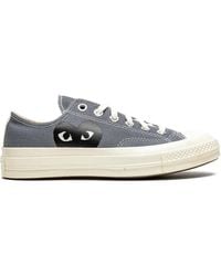 Converse - X Comme Des Garçons Play Chuck 70 Ox "Steel" Sneakers - Lyst