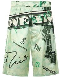Moschino - Shorts Mit Falten - Lyst