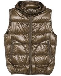 Herno - Hooded Quilted Gilet - Lyst