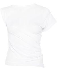 Pinko - Semi-Sheer T-Shirt - Lyst