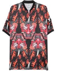 Y-3 - Graphic-Print Short-Sleeve Top - Lyst