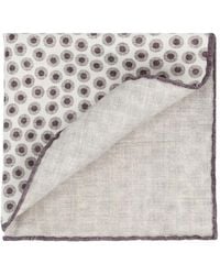 Brunello Cucinelli - Polka-Dot Pocket Square - Lyst