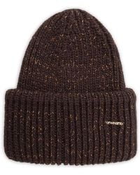 Twinset - Bonnet En Maille Nervurée - Lyst