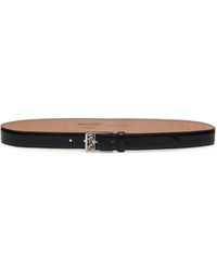 Alexander McQueen - 3cm Leather Belt - Lyst