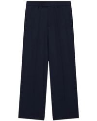 MSGM - Belt-Loop Wide-Leg Trousers - Lyst