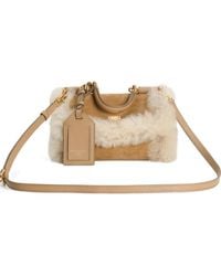 Dolce & Gabbana - My Sicily Shearling Tote Bag - Lyst
