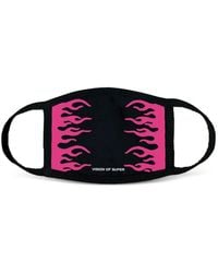 Vision Of Super - Flames Logo Face Mask - Lyst