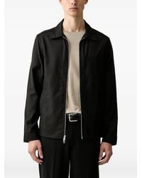 Michael Kors - Zip-Fastening Spread-Collar Jacket - Lyst