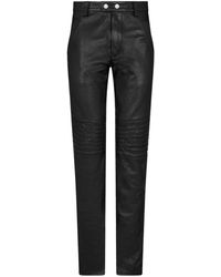 DSquared² - Rider Leather Pants - Lyst