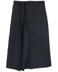 Litkovskaya - Wrap-Style Raw-Edge Skirt - Lyst