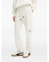 INBETWEENERS - Graphic-Embroidered Drawstring Track Pants - Lyst