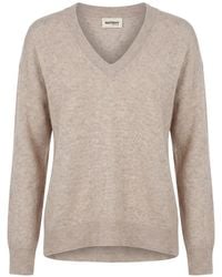 Not Shy - V-Neck Cashmere Sweater - Lyst
