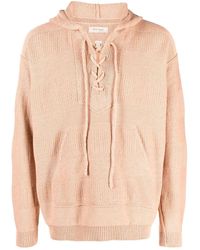 Nick Fouquet - Knitted Hoodie Sweater - Lyst
