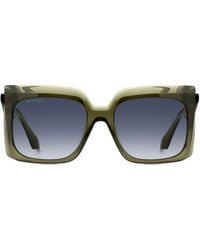 Etro - Geometric-Frame Sunglasses - Lyst