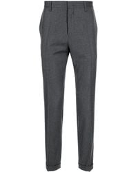 Paul Smith - Pressed-crease Wool-blend Tailored Trousers - Lyst