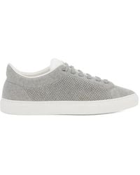 Moorer - Perforierte Boldini Sneakers - Lyst