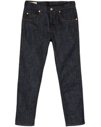 Gucci - Halbhohe Tapered-Jeans - Lyst