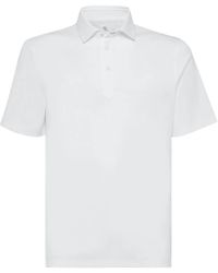 Brunello Cucinelli - Klassisches Poloshirt - Lyst