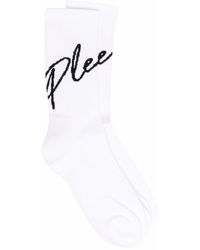 Philipp Plein Signature 靴下 - ホワイト
