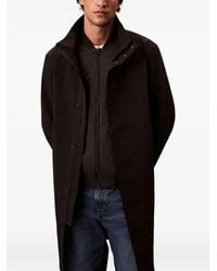 Calvin Klein - Jas Met Capuchon En Logodetail - Lyst