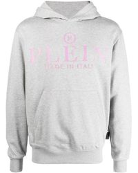 Philipp Plein - Logo-Print Long-Sleeve Sweatshirt - Lyst