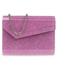 Jimmy Choo - Glittered Acrylic Candy Clutch Bag - Lyst