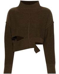 MM6 by Maison Martin Margiela - Cropped-Pullover - Lyst