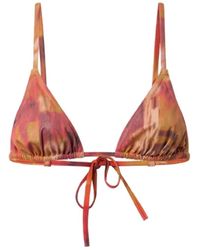 Isabel Marant - Feride Printed Bikini Top - Lyst